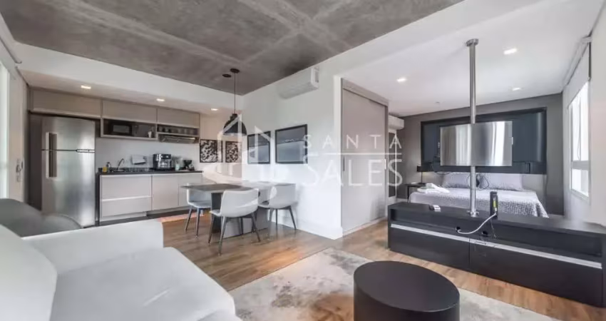 Apartamento à venda em são paulo-sp: 1 quarto, 1 suíte, 1 sala, 2 banheiros, 1 vaga na cidade monções - 61m².