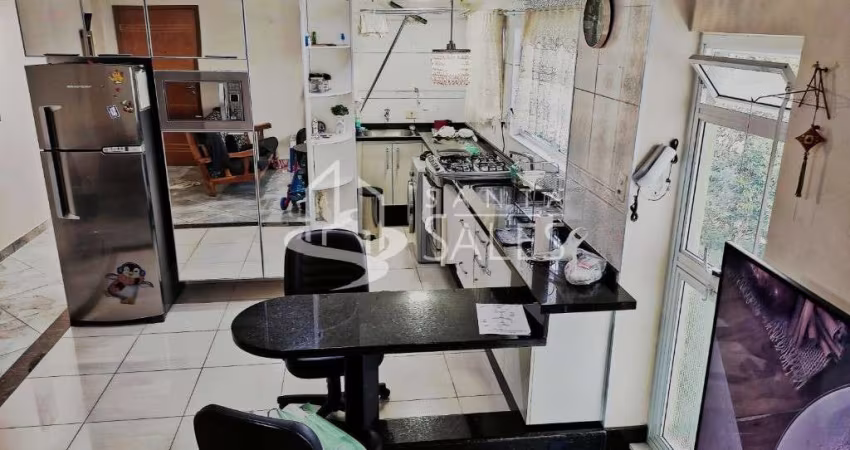 Apartamento de 2 quartos à venda em condomínio no bairro Santana, São Paulo-SP: 68m², sala, banheiro e vaga de garagem.