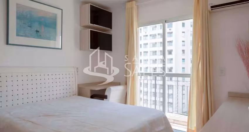 Apartamento à venda em São Paulo-SP, bairro República: 1 quarto, 2 salas, 1 banheiro, 30m² de área.