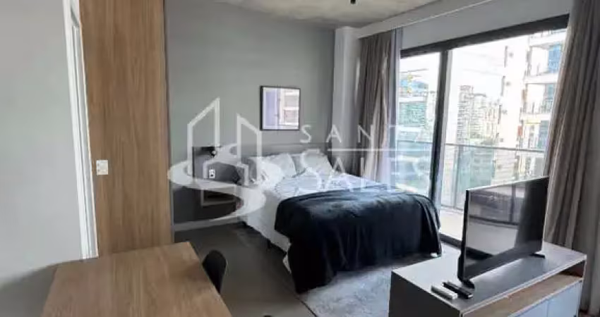 Apartamento à venda na vila olímpia, são paulo-sp: 1 quarto, 1 sala, 1 banheiro, 1 vaga de garagem e 42m² de área. adquira já!