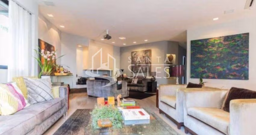 Residência Premium no Campo Belo: Apartamento de Luxo com 4 Quartos e 3 Suítes, 3 Vagas de Garagem e 220m² de Área em São Paulo-SP.