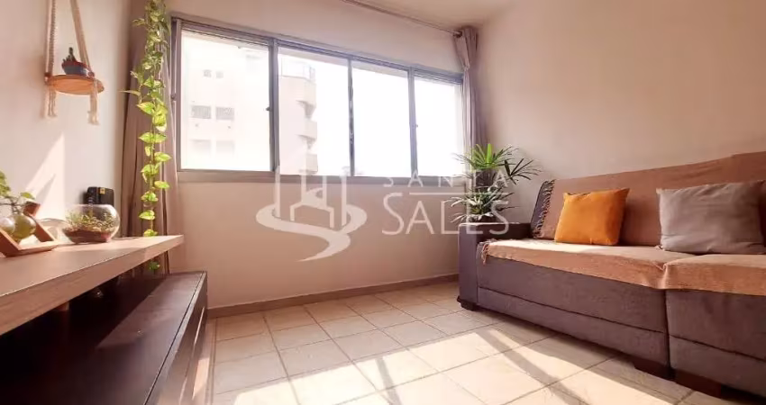 Apartamento à venda em são paulo - sp, na vila clementino: 1 quarto, 1 sala, 1 banheiro, 1 vaga, 50m². venha conferir!