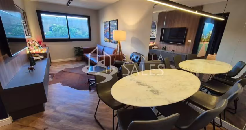 Apartamento à venda em moema, sp: 3 quartos, 2 salas, 2 banheiros, 1 vaga de garagem, 70m² de área. adquira já!