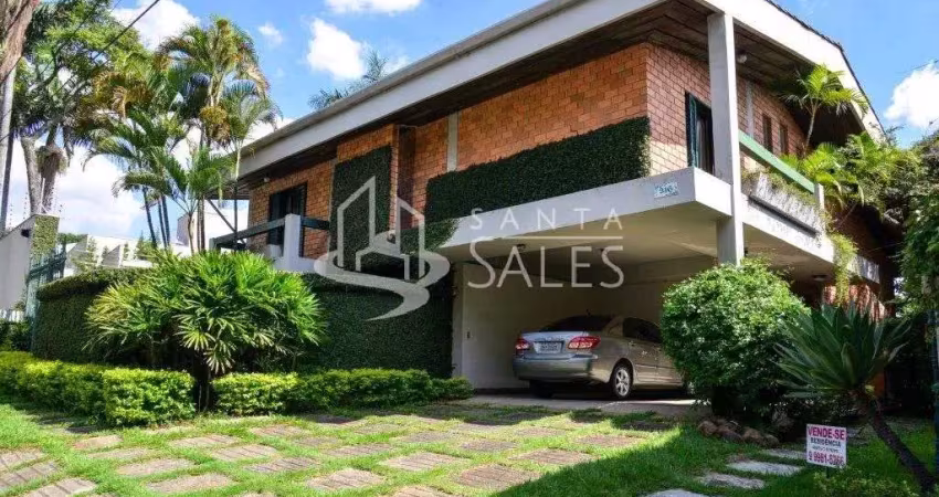 Imponente residência de luxo com 5 quartos, 4 suítes e 680m² na cidade jardim, são paulo-sp