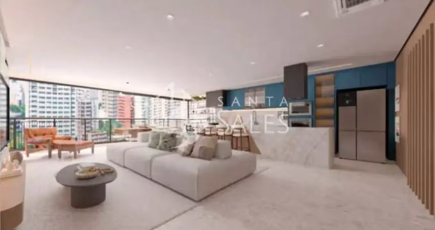Apartamento à venda em são paulo-sp, jardim das acácias: 3 quartos, 3 suítes, 2 salas, 5 banheiros, 3 vagas, 167m².