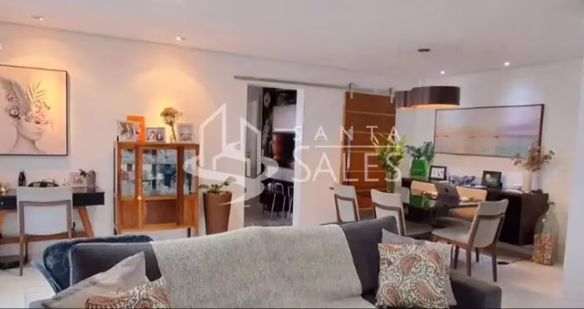 Apartamento de luxo no centro de são bernardo do campo-sp: 3 quartos, 3 suítes, 2 salas, 4 banheiros, 2 vagas de garagem, 156 m².
