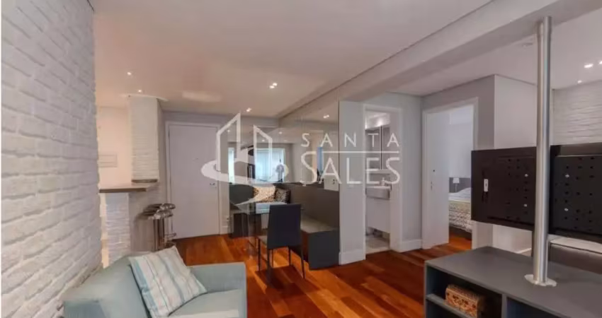 Apartamento à venda na consolação, são paulo-sp: 1 quarto, 1 sala, 1 banheiro, 1 vaga - 54,00m². venha conhecer!