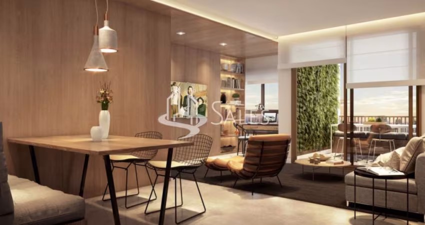 Apartamento de 68 m² na região da Vila Madalena