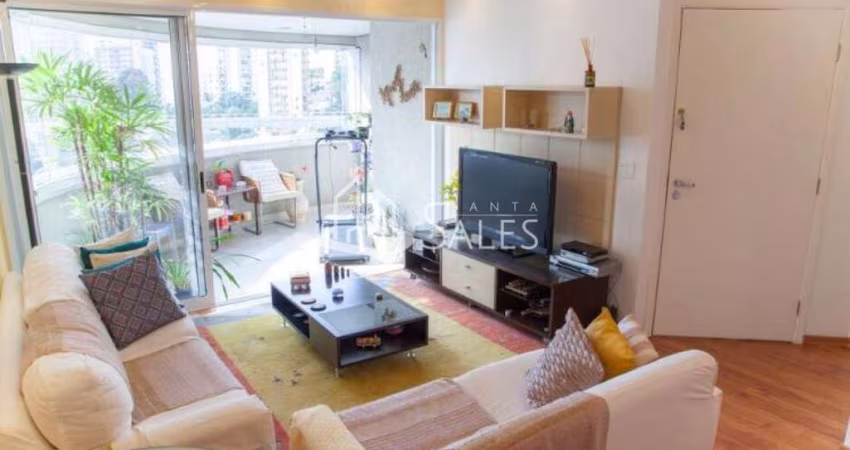 Luxuoso apartamento de 3 quartos à venda no Brooklin Paulista, São Paulo-SP: 3 suítes, 1 sala, 4 banheiros, 3 vagas.