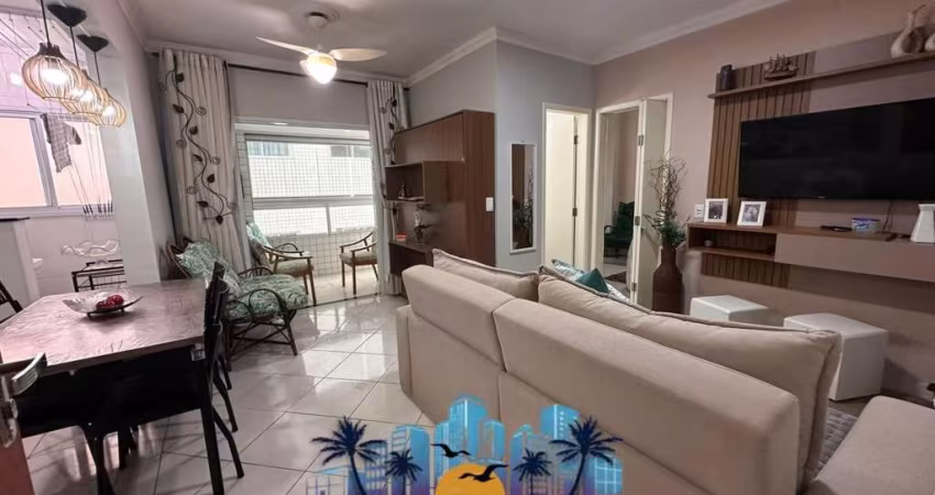 Apartamento para Venda em Praia Grande, Guilhermina, 1 dormitório, 2 banheiros, 1 vaga