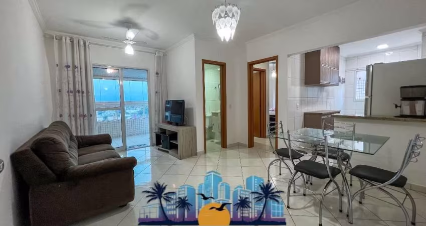 Apartamento para Venda em Praia Grande, Aviação, 1 dormitório, 1 suíte, 2 banheiros, 1 vaga