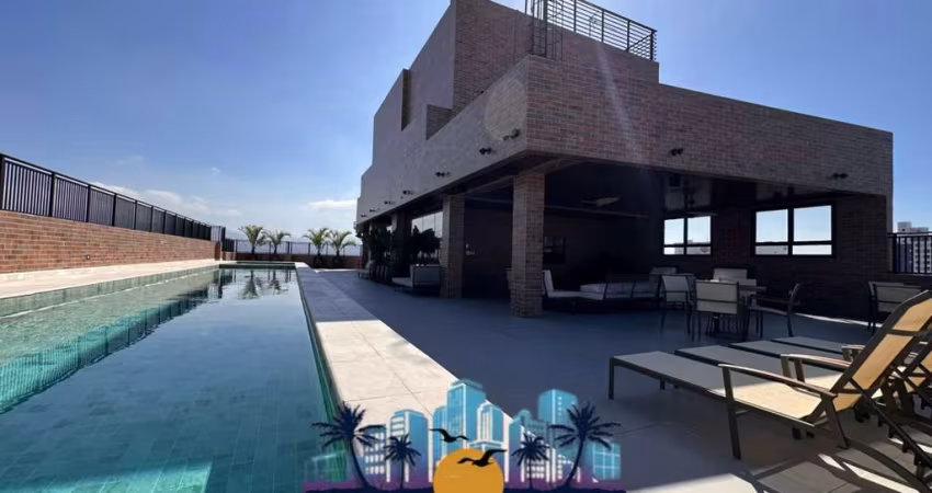 Apartamento para Venda em Praia Grande, Aviação, 2 dormitórios, 1 suíte, 2 banheiros, 1 vaga