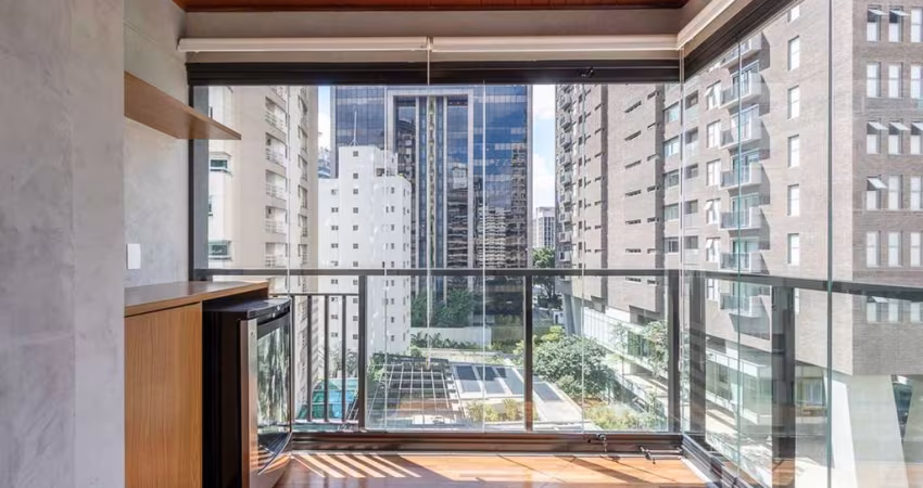 Apartamento com 1 quarto à venda na Rua Doutor Mário Ferraz, 415, Jardim Paulistano, São Paulo
