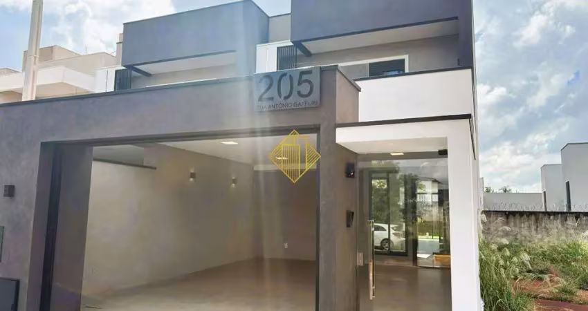 Sobrado à venda, 3 quartos, 3 suítes, jardim gisela - toledo/pr