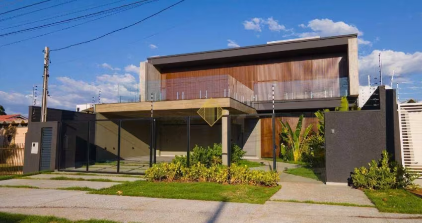 Sobrado à venda, 4 suítes, 4 vagas, Jardim La Salle- Toledo/PR