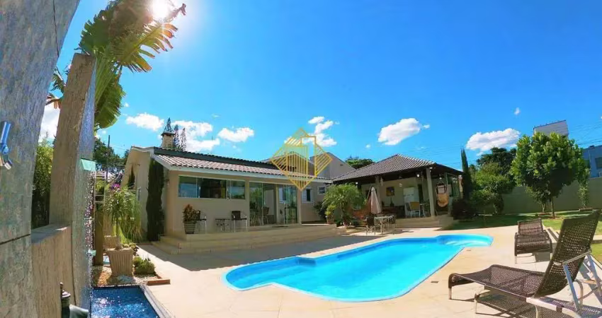 Linda casa em ótima localização com área de lazer encantadora em toledo-paraná