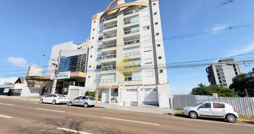 Apartamento à venda, 2 quartos, 1 suíte, 2 vagas, centro - cascavel/pr