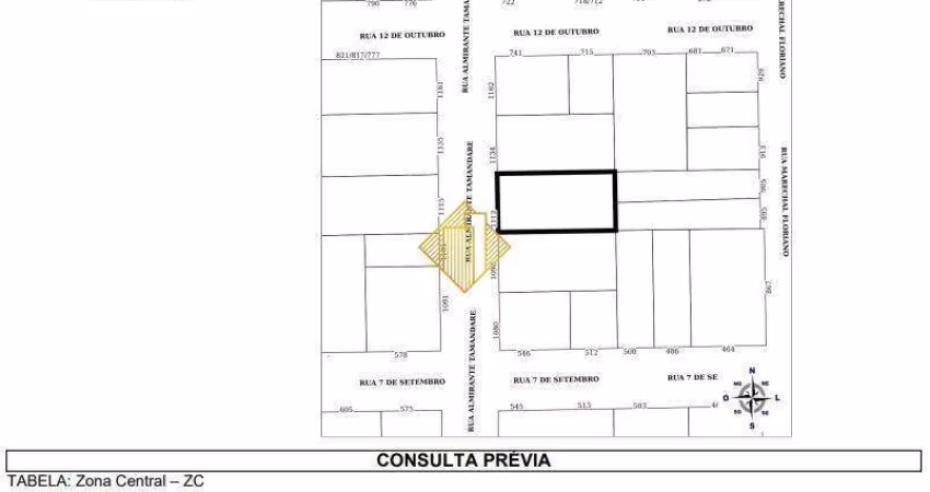 Lote à venda, Centro - Toledo/PR