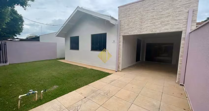 ***casa para locação com 3 quartos no jardim gisela em toledo pr***