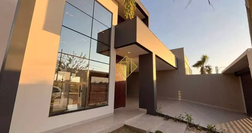 Casa à venda, 1 suíte + 2 demi-suítes, 2 vagas, vila industrial - toledo/pr