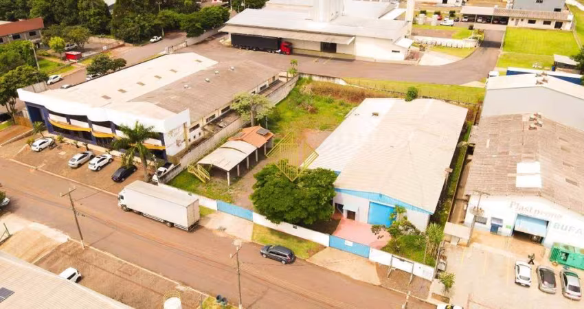 Ótimo Barracão industrial estrategicamente situado na saída para Foz do Iguaçu na BR 277