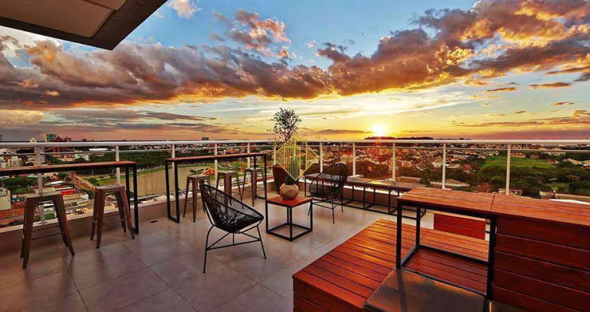 **Apartamento com 1 suíte + 2 quartos, próximo ao lago - Toledo/PR**