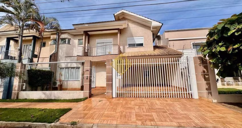 Sobrado para aluguel, 4 quartos, 1 suíte, 3 vagas, Recanto Tropical - Cascavel/PR