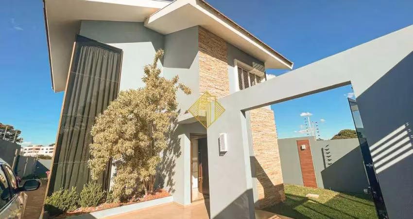 Sobrado à venda, 2 quartos, 1 suíte, 3 vagas, vila becker - toledo/pr