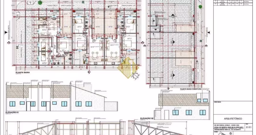 Casa a venda de esquina 01 suite, 02 quartos no pinheirinho, execelente localização
