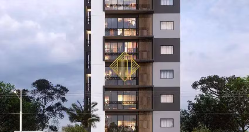 **apartamento com 01 suíte e 02 quartos, jardim la salle, toledo-pr**