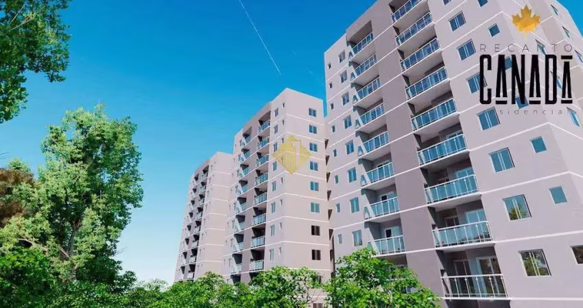 Apartamento à venda, 2 quartos, 1 suíte, 1 vaga, canadá - cascavel/pr