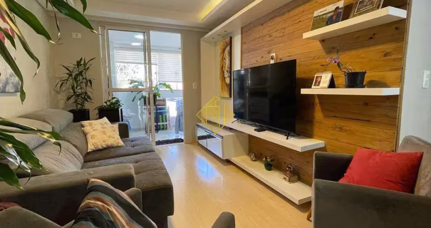 Apartamento à venda, 2 quartos, 1 suíte, 2 vagas, centro - cascavel/pr