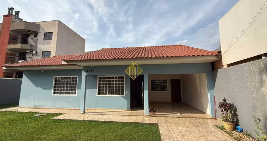 Casa para locação na vila industrial em toledo - paraná