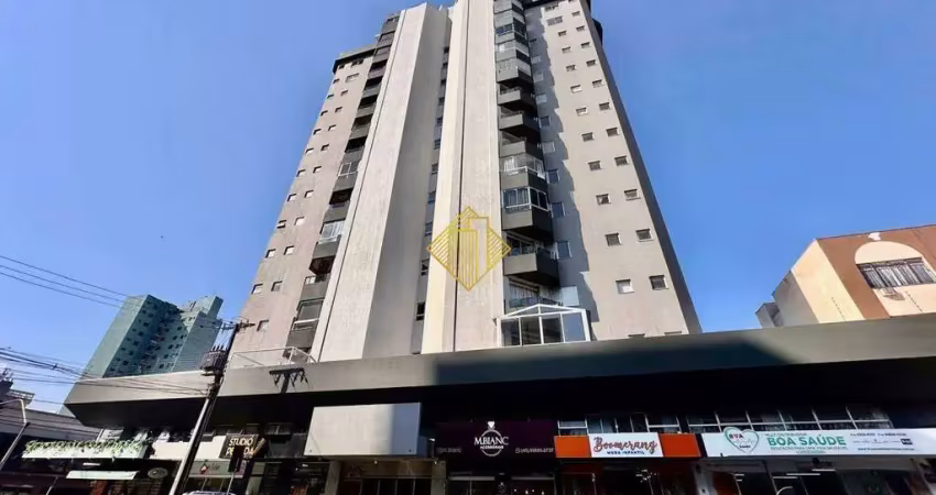Apartamento para aluguel, 3 quartos, 1 suíte, 2 vagas, centro - cascavel/pr
