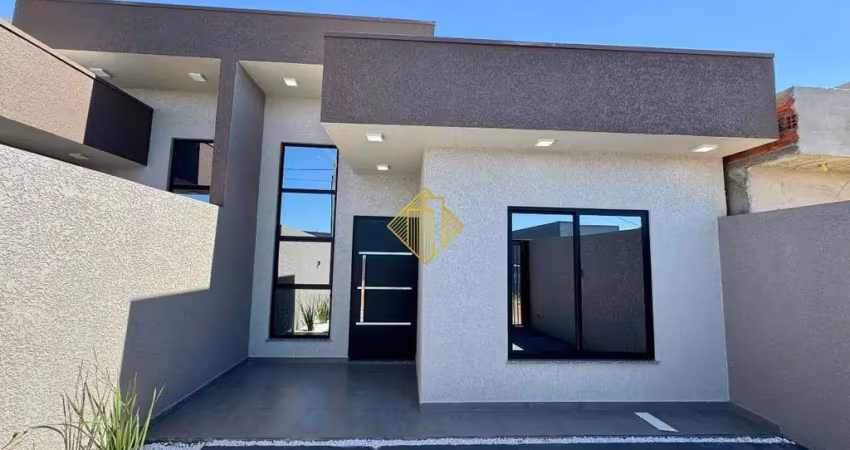 Casa nova com 1 suíte + 2 quartos, sobra de terreno e jardim de inverno - pronta para morar!