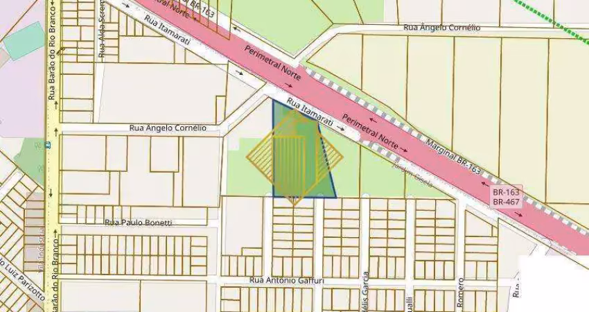 Chácara com ótima localização área residencial/industrial