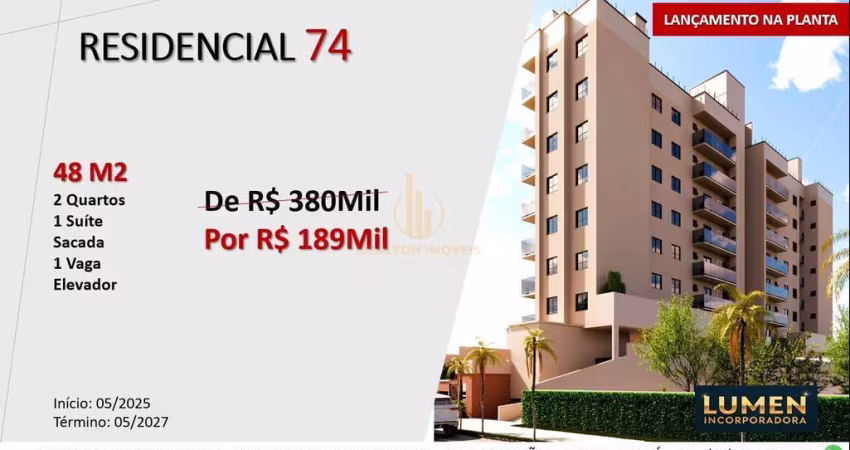 Apartamento com 2 quartos à venda na Avenida Estados Unidos, Parque das Nações, Santo André