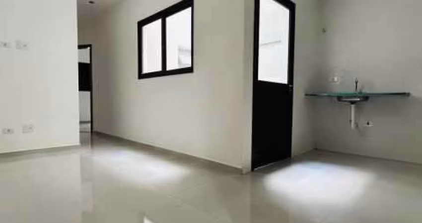 Cobertura com 2 quartos para alugar na Rua Grã-Bretanha, Vila Príncipe de Gales, Santo André