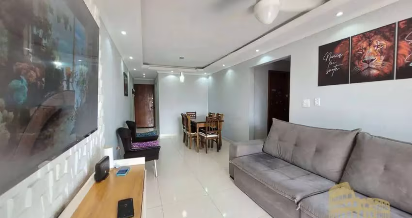 Apartamento com 2 dormitórios à venda, 86 m² por r$ 380.000,00 - vila assunção - praia grande/sp