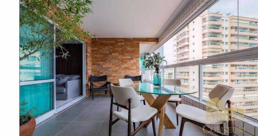 Apartamento com 2 dormitórios à venda, 81 m² por R$ 753.000,00 - Aviação - Praia Grande/SP