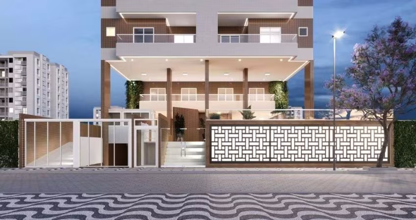 Apartamento com 1 dormitório à venda, 47 m² por R$ 378.719,96 - Vila Guilhermina - Praia Grande/SP