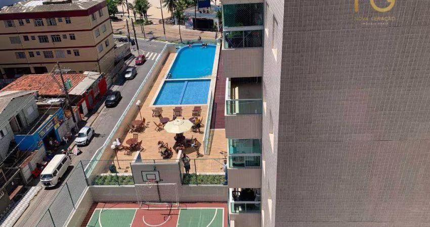 Apartamento com 2 dormitórios à venda, 75 m² por R$ 475.000,00 - Mirim - Praia Grande/SP
