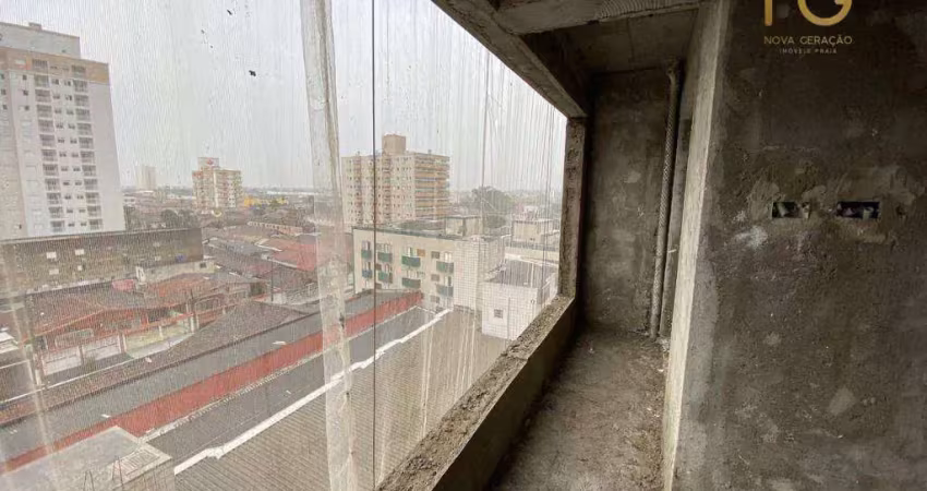 Apartamento com 2 dormitórios à venda, 80 m² por r$ 485.000,00 - aviação - praia grande/sp