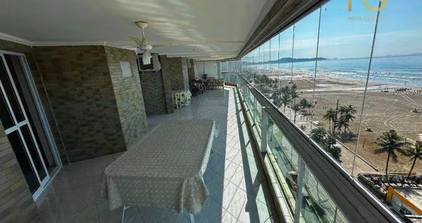 Apartamento com 4 dormitórios à venda, 230 m² por r$ 1.180.000,00 - vila assunção - praia grande/sp