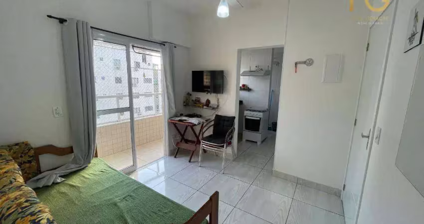 Apartamento com 1 dormitório à venda, 45 m² por r$ 299.000,00 - aviação - praia grande/sp