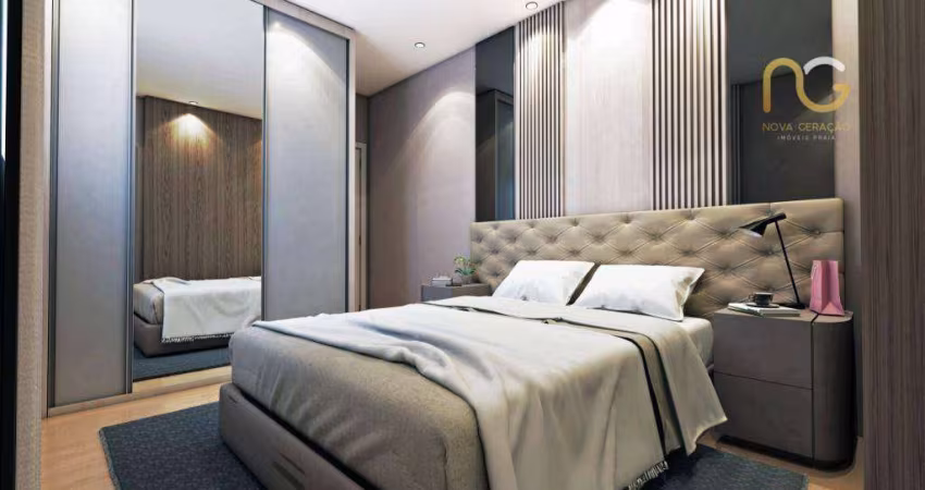 Apartamento com 2 dormitórios à venda, 60 m² por R$ 455.400,00 - Mirim - Praia Grande/SP