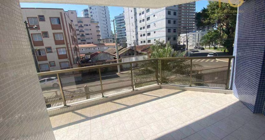 Apartamento com 2 dormitórios à venda, 92 m² por R$ 420.000,00 - Caiçara - Praia Grande/SP