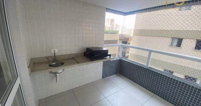 Apartamento com 2 dormitórios à venda, 78 m² por R$ 485.000,00 - Vila Guilhermina - Praia Grande/SP