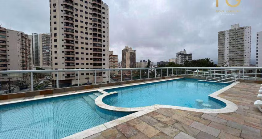 Apartamento com 2 dormitórios à venda, 87 m² por R$ 750.000,00 - Aviação - Praia Grande/SP
