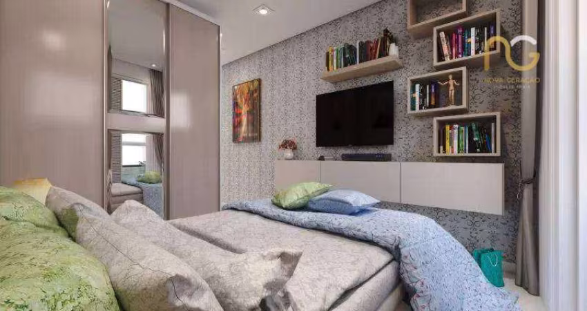 Apartamento à venda, 63 m² por R$ 421.500,00 - Vila Guilhermina - Praia Grande/SP